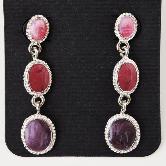 Linear Drop Earrings - Picture 1 of 1